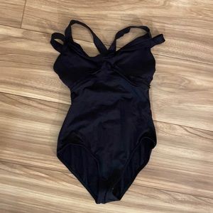 Mirella Black Ballet Leotard
